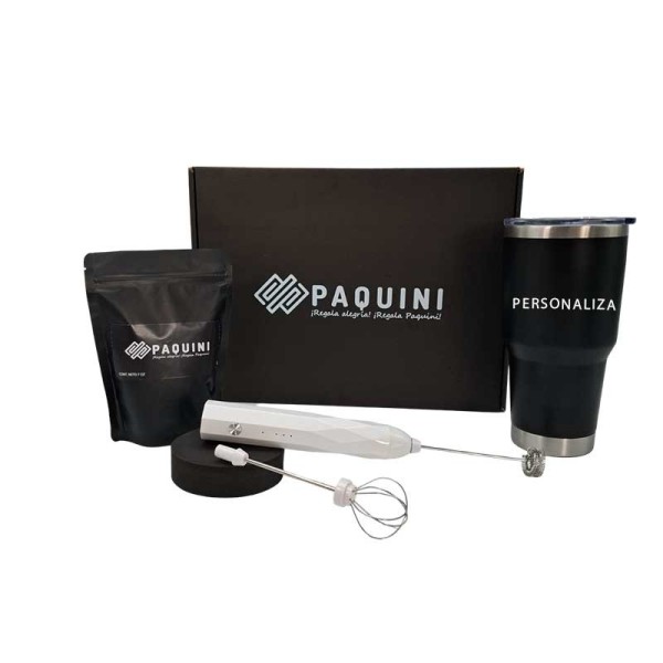 PAQUINI SET ESPUMA & CAFÉ TO-GO