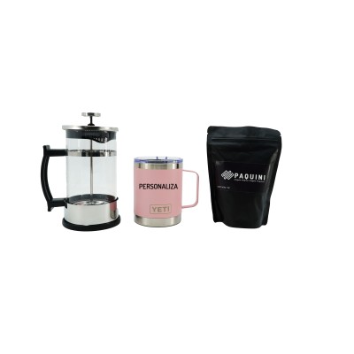 PAQUINI SET CAFE & TAZA ROSA PAQUINI SET CAFE & TAZA ROSA