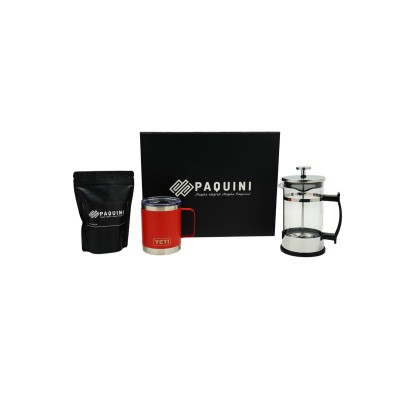 PAQUINI SET CAFE & TAZA ROJA PAQUINI SET CAFE & TAZA ROJA